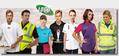 Company Clothing with Logos from The Logo Works...